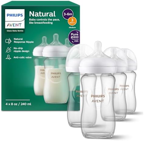 Philips Avent Glass Baby Bottles