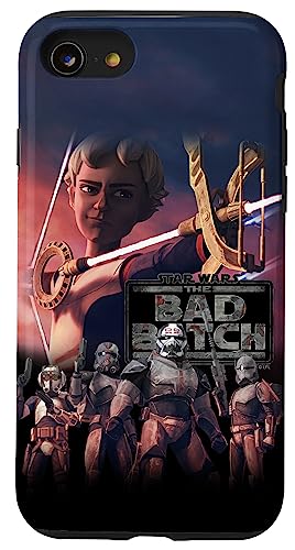 Affiche Star Wars The Bad Batch coque iPhone SE Omega rigide pour fan