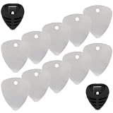 BESPORTBLE Gitarrenplektren Set Metall Herzform mit Löchern Inklusive Praktischen Aufbewahrungsboxen Langlebige Ergonomische Gitarren picks für Klare Helle Sounds Beim Üben