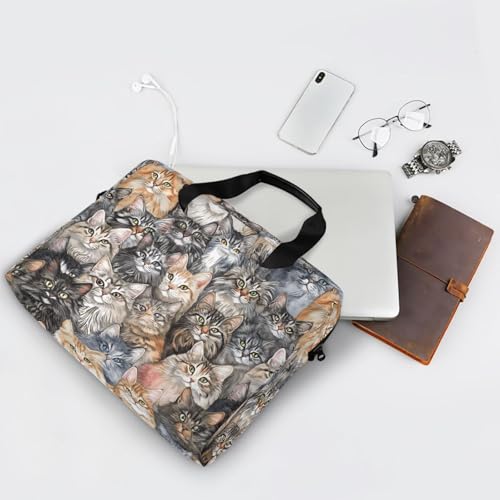 Bolso para Laptop 15.6 pulgadas con asa y correa miniatura 7