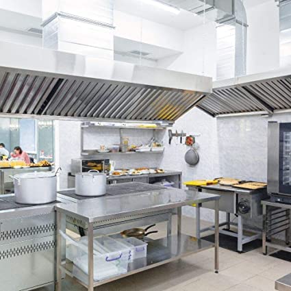Filtro de lama reforzado en acero inoxdisable AISI 304 para Campana de Cocina Industrial con medidas 490x490x48mm Campanas para cocinas industrales Hostelería