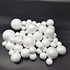 FFchuanhe 63Pack Craft Foam Balls Assorted Sizes (0.8-2.4 in) 60Pack, Foam Balls for Arts and Crafts, Christmas, School Craft Project and Holiday Party #3