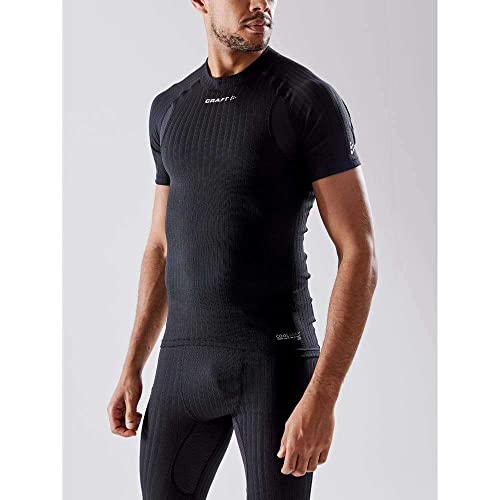 Craft Sportswear Men's Active Extreme X Cn Short-Sleeve Baselayer, Black, Small #TOP3