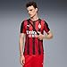 Puma Men's A.C. Milan Home Jersey Replica, for All Time Red- Black AH25, Large ACM Home Jersey Replica
