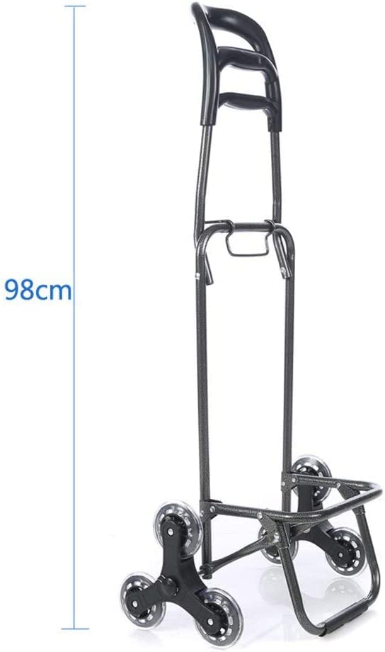 Einkaufstrolley Home Trolley Travel Einkaufswagen Tragbarer Trolley Alter Einkaufswagen Faltbarer Trolley, Kann Treppen… – Bild 4