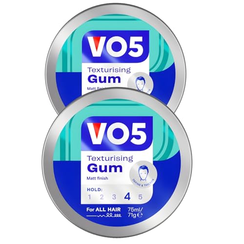 VO5 Texturising Gum Matt Finish 75ml (Pack of 2)