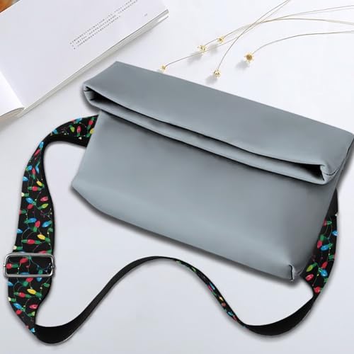 Image of Jeiento Wide Purse Strap Wide Shoulder Strap Adjustable Replacement Belt Soft Guitar Shoulder Straps for Women Girls Gifts