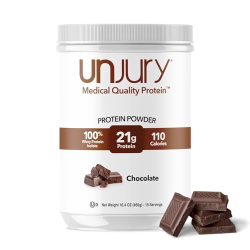 Unjury Whey Protein Powder | Chocolate Protein Powder | 21g