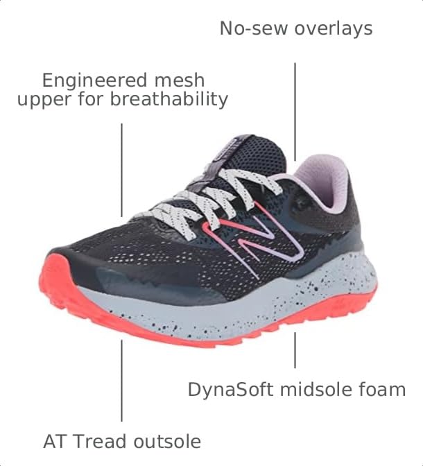Image of New BalancewomensDynasoft Nitrel V5Natural Indigo /Eclipse /Starlight8.5