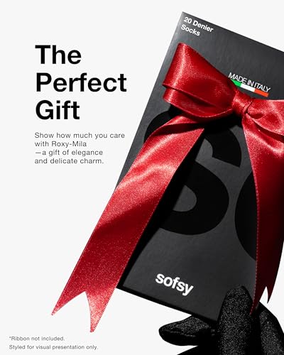 Image of sofsy Italian-Made Soft Fishnet Stockings for Women | 10-Year Hosiery Craftsmanship, Soft Dual Silicone Lace Top, Thigh Highs, Small Grid, Dig-Free, Stretchy