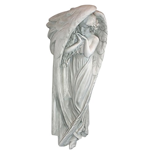 Design Toscano NG33656 Inc Santa Croce Angel Wall Frieze - Small,antique stone