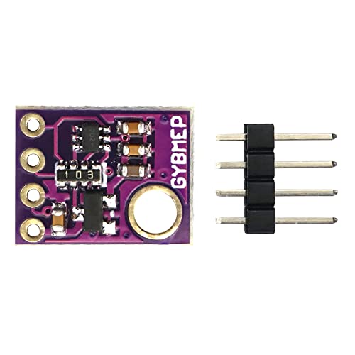 2 Stück BME280 5 V Barometrischer Sensor für Temperatur, Luftfeuchtigkeit und Luftdruck,Temperatur-Feuchtigkeitssensor,Digitales Feuchte-Temperatur-Sensormodul