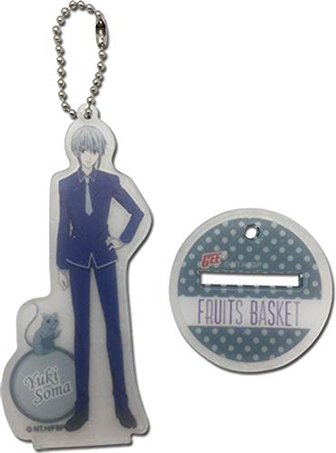 Porte-clés Yuki Sohma en acrylique Fruit Basket pour fan de manga