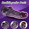 6,6cm Durchmesser extra dicker riesiger schwarzer Dildo,27cm langer realistischer Silikon-Fantasie-G-Punkt-AnalDildo,XXL Muskel-Dildo,extra großer G-Punkt-Analplug,geeignet erfahrene Männer und Frauen #2