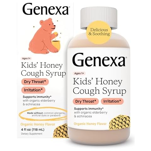 Genexa Kids Honey Cough Syrup Cover