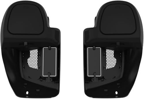 Miniatura 8 de Moto Onfire River Rock Gray (brillante) carenados inferiores aptos para H-D Touring Street Road King Glide FLTR 2014-2023, kits de calentadores de