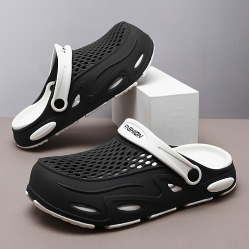 Men's Breathable Casual Beach Shoes, with Anti-Slip and Comfortable Perforated Design, Suitable for Summer Outdoor Activities, Beach Trips and Daily Casual Occasions.3