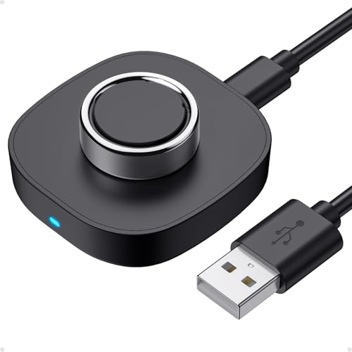 Compatible with O-ra Ring Gen 4 Charger - Size 9 - Fast and Safe Charging Dock with USB-C Cable - Essential for O-ra Ring 4 Users（Black）