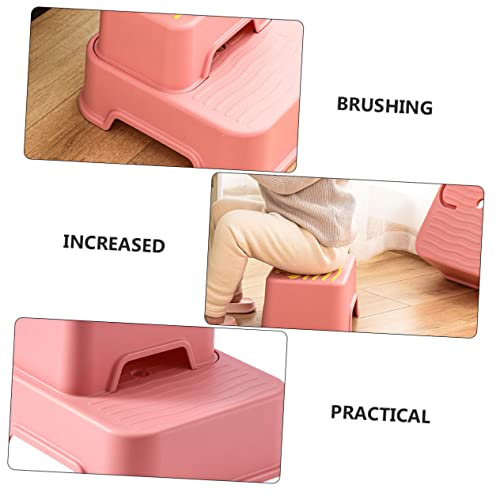 ABOOFAN Crianças 1 Conjunto Escadinha Infantil Treinamento Potty Banquetas Com Degraus Banquinho De