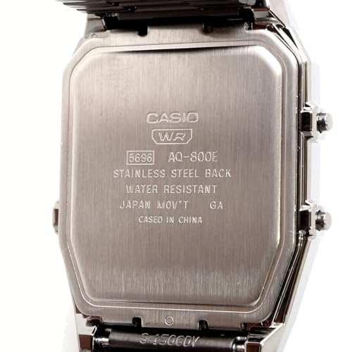 [カシオ] CASIO スタンダード STANDARD アナデジ クオーツ 腕時計 AQ-800EB-2A ユニセックス ネイビー 海外モデル [並行輸入品] 商品画像9