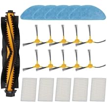 For AENO Robot Vacuum Replacement Parts Kit With Main Brush, Side Brushes, Filters, Mop ClothsB
