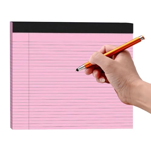 Toma de notas eficaz con blocks de notas 24x27 cm universitarios para estudiantes y opositores