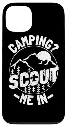 iPhone 13 Camping? Scout Me In - Scouting Lover Camping Camper Scout Case