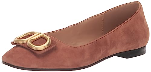 NYDJ Women's Faiza Suede Ballet Flat