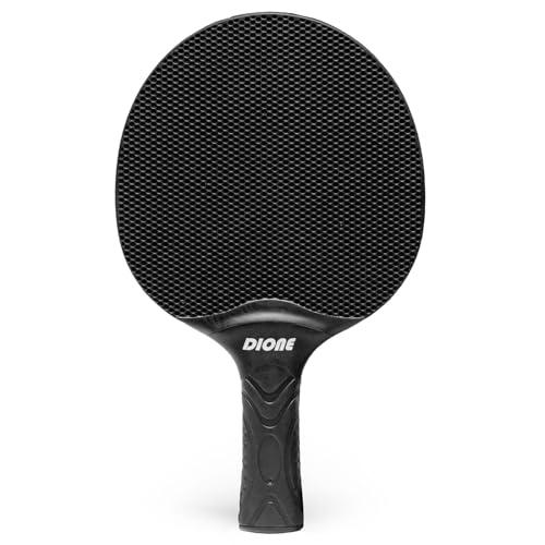 DIONE - Tischtennisschläger für draußen - Tischtennisschlaeger - Für Tischtennis - Schwarz