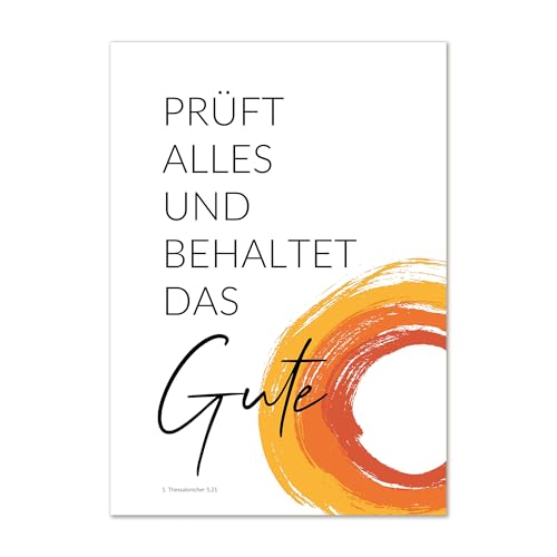 Karte \"Jahreslosung 2025 Kreise\", Postkarte oder Grußkarte, auf Wunsch mit farblich passendem Briefumschlag, Format A6 (Postkarte ohne Briefumschlag) (Postkarte ohne Briefumschlag) Karte \"Jahreslosung 2025 Kreise\", Postkarte oder Grußkarte, auf Wunsch mit farblich passendem Briefumschlag, Format A6 (Postkarte ohne Briefumschlag) (Postkarte ohne Briefumschlag)