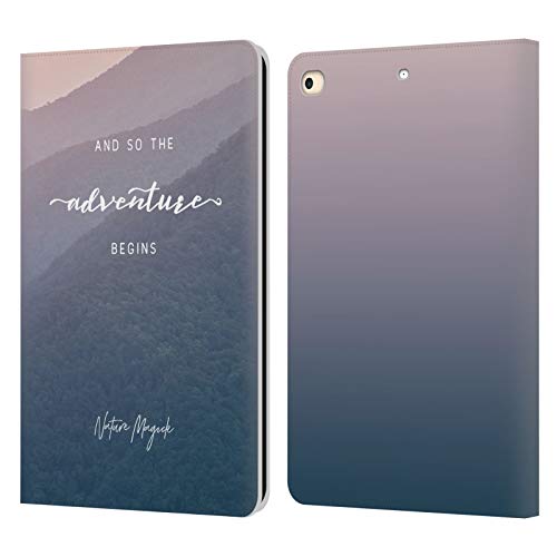 Coque iPad 9.7 en cuir de qualité supérieure motif artistique Nature Magick chic