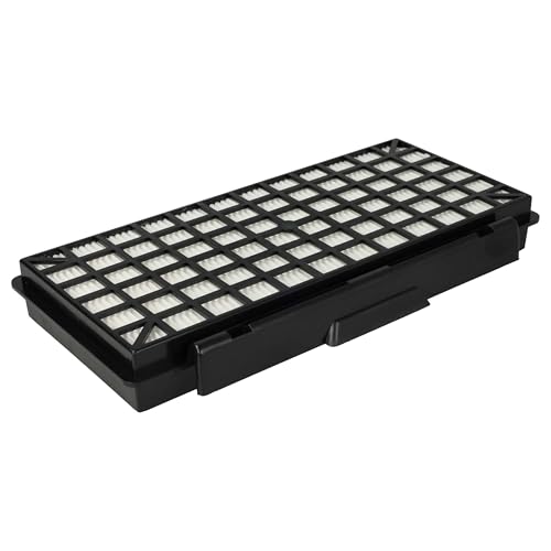 vhbw Staubsaugerfilter Ersatz für Siemens/Bosch 17004549 für Staubsauger - HEPA-Filter Schwarz Weiß