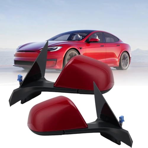 Rétroviseur Pliante 13 Broches pour Tesla Model 3 avec Miroir d'Angle Mort Intégré