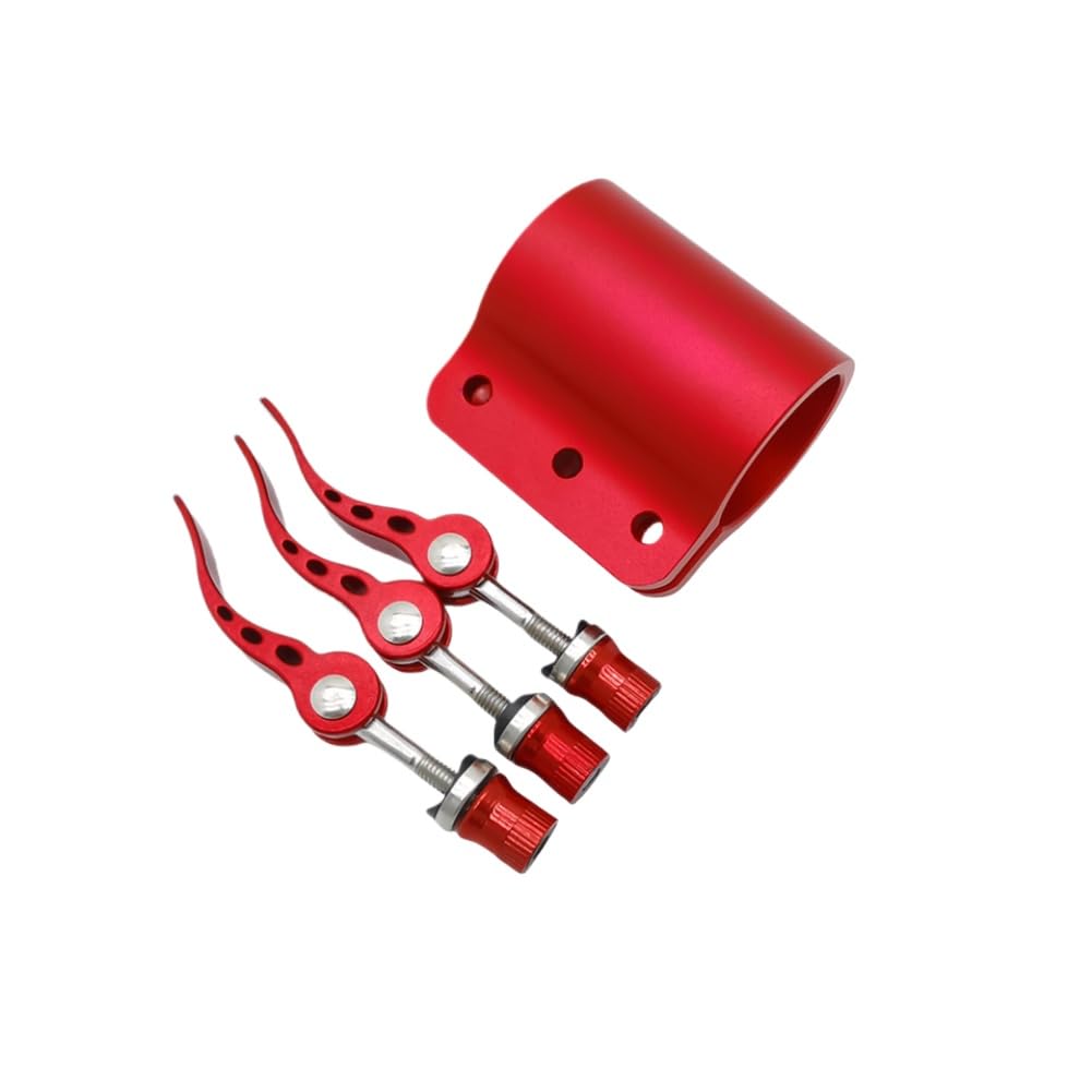 Ktbhtrgpz Red Red Lock Clamp Hook Compatible With Kaabo Mantis 10 And Mantis 8 Extended Reinforced 3 Holes Pole Clip Lock Parts(Red Red)