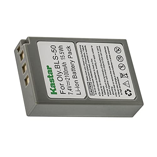 Kastar BLS-50 Battery for Olympus OM-D E-M10 Series