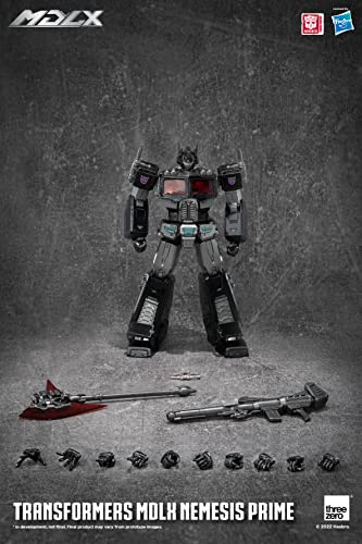 Threezero Transformers: Nemesis Prime Px Mdlx Articulated Figure #TOP1