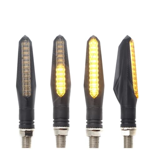 Clignotants de moto à indicateur clignotant séquentiel flèche haute intensité