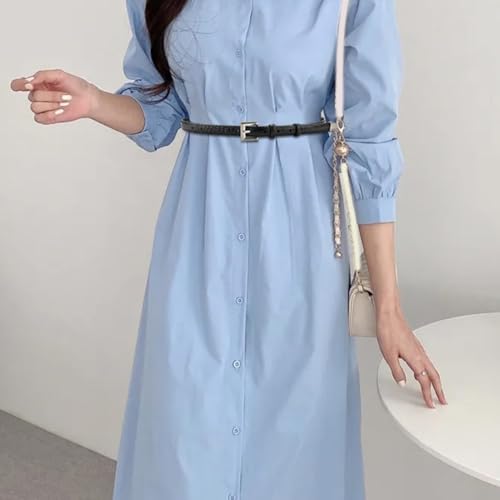 Women's Leather Waist Belt Decorative Waistband Comfortable Wear Waist Decoration Sash for Dress Coat Jeans Pants4