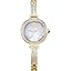 Gold-Tone Bracelet & White Dial