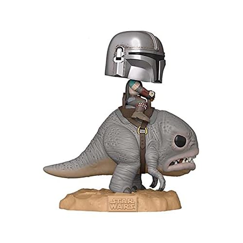 Funko Pop Rides: Star Wars The Mandalorian on Blurg Collectible Toy, Multicolor (45547)