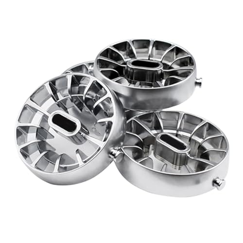 Salidas de aire tipo vórtice para coche Smart 453, kit de 4 piezas estéticas y funcionales