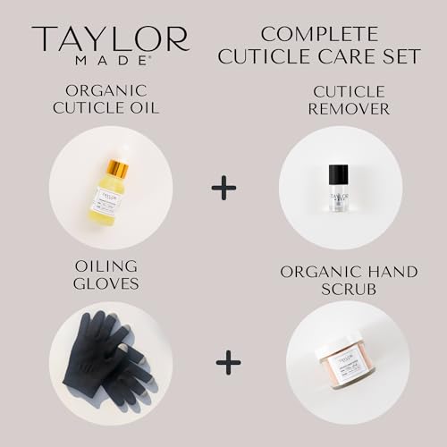 TAYLOR MADE Conjunto de cuidados com cutículas | Cutículas essenciais para salão de beleza | Economi