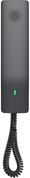 Grandstream GHP611W Hotel IP Phone | 2 Lines, 2 SIP Accounts | Wi-Fi 6 | Black