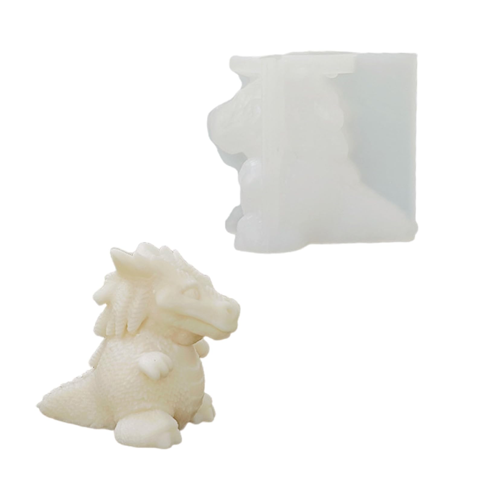 Moules en silicone dinosaures plusieurs tailles loisirs créatifs plâtre