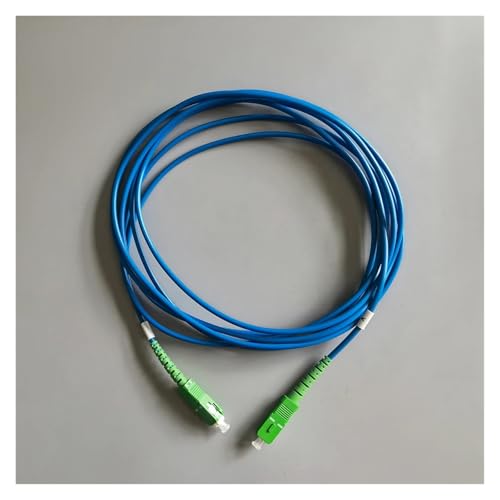 Cordon fibre optique monomode G652D SC-SC pour stopper les pertes de débit internet FTTH