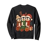 Funny Penguin Christmas Candy Winter Apparel