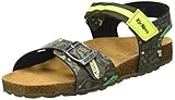 SOSTREET KICKERS Sostreet, Sandalia Hombre, Caqui Amarillo Estampado, 37 EU