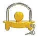Reese Towpower 72783 Yellow & Chrome Universal Coupler Lock