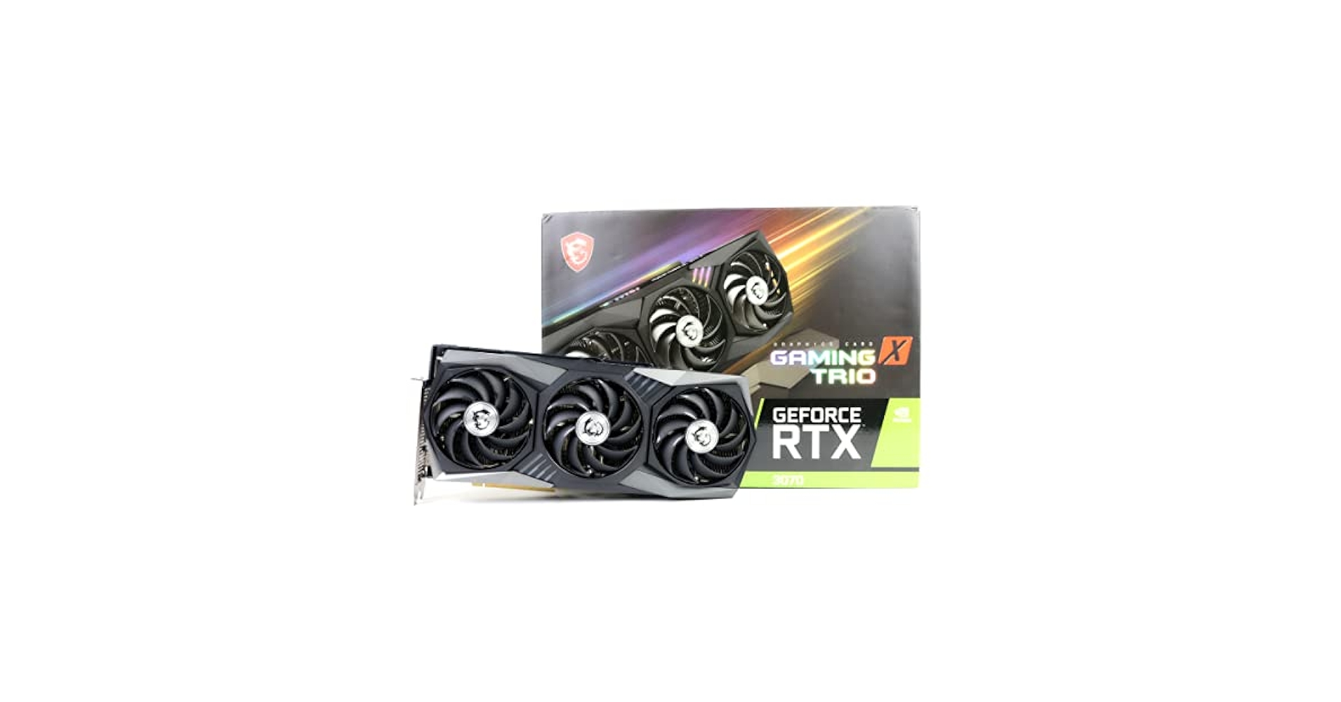 Amazon.com: MSI GeForce RTX 3070 Gaming X Trio 8GB GDRR6