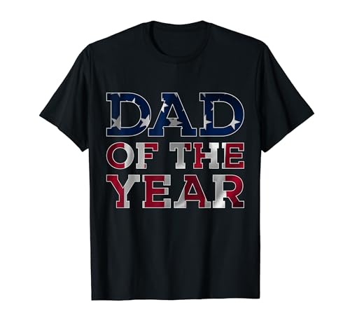 FATHER'S DAY USA DAD OF THE YEAR Camiseta